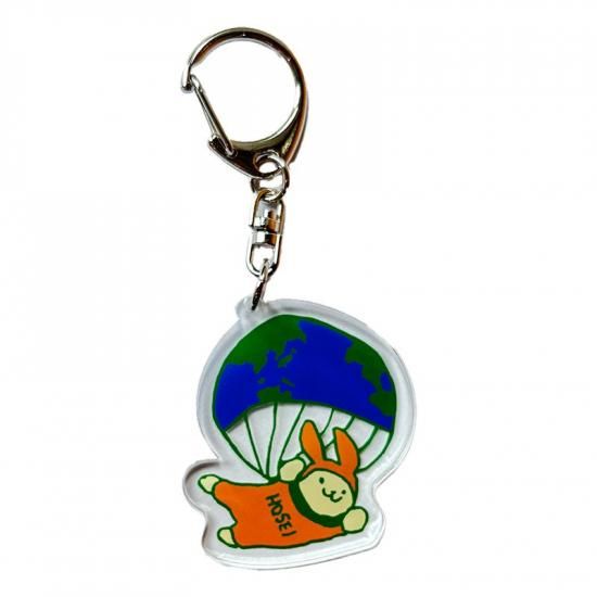 アクリルキーホルダー（えこぴょん）