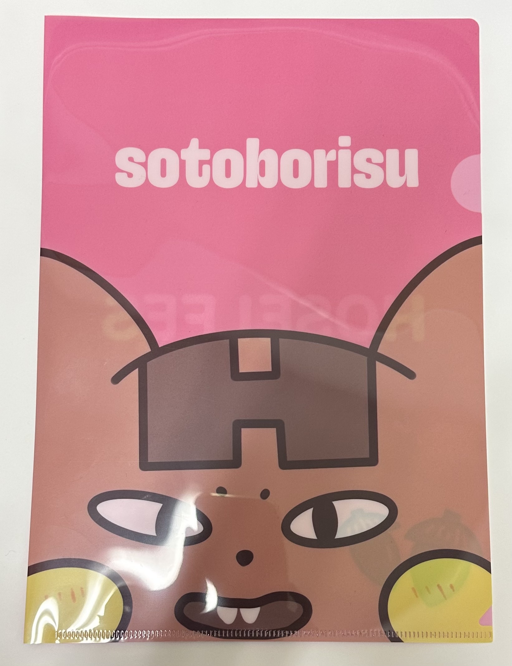 そとぼりすクリアファイル